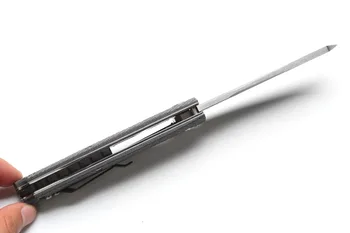 DOIS SOL TS16 D2 lâmina Flipper bola brearing Tático faca dobrável G10 lidar com canivetes camping Sobrevivência ao ar livre EDC ferramentas