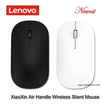 O mais novo lenovo xiaoxin ar lidar com Mouse sem Fio de 4000dpi 2.4 GHz Óptico Portátil silencioso Mouse 10m de distância de trabalho para notebook