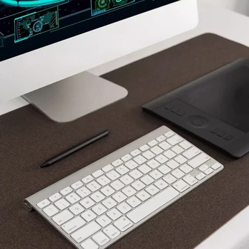 Original Xiaomi grande mouse pad grão da madeira de carvalho impermeável de material para Escritório de Jogo Anti-derrapante Mouse-pad Computador portátil mesa de almofada