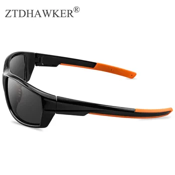 Novo Filme colorido Óculos de sol de Esportes dos Homens Polarizada Camuflagem Óculos Mulheres UV400 Óculos de Segurança de Condução