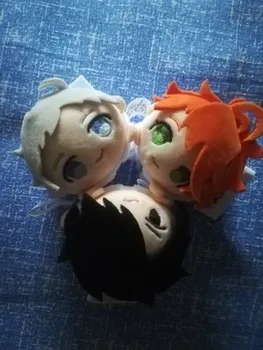 9cm de anime Japonês Prometida Neverland Emma Norman Ray brinquedos de Pelúcia, Brinquedos de Pelúcia Ash Lince Anime Brinquedos de Presente de Boneca