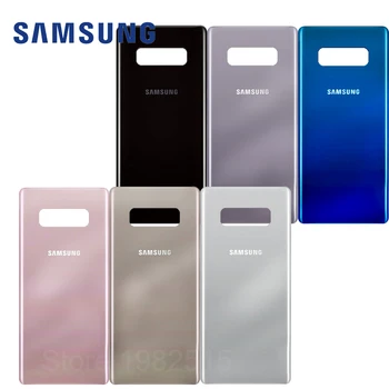 10pcs o Samsung Galaxy Note 8 Tampa Traseira de Substituição de Vidro Bateria de Habitação Traseira N950