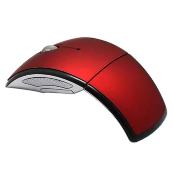 7 Cores Mouse sem Fio De 2,4 G Mouse de Computador Dobrável Dobrável mouse Óptico Receptor USB para PC Computador da área de Trabalho do Office