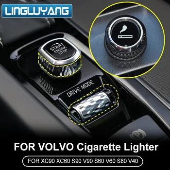 Para a Volvo xc60 s60 s90 xc90 v60 v40 s80 isqueiro do cigarro do carro modificado isqueiro do cigarro do carro acessórios 2010-2018 2019