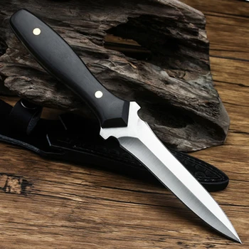 Voltron Tático faca de acampamento ao ar livre de sobrevivência faca de auto-defesa EDC bolso faca deserto faca de caça 7CR13MOV lâmina