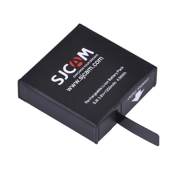 4pc Original SJCAM SJ8 Bateria 1200mAh+LED de 3 Slots de Carregador USB para SJCAM SJ8 Pro/ SJ8 Plus/ SJ8 Ar Câmera, Ação de Acessórios