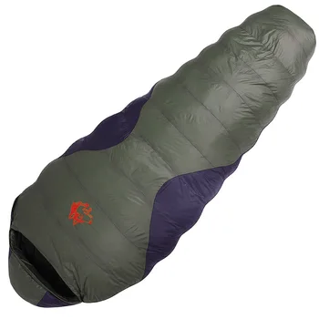 Jungle King Exterior Pato -30 Graus Saco de Dormir Mummy Saco de 1,8 KG Leve Alargamento e Engrossamento do Saco de Dormir