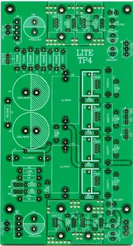 1PCS NOVA LITE TP-4 Transistor regulador de voltagem da placa DIY Universal em branco do PWB para o front stage do tubo eletrônico TP4