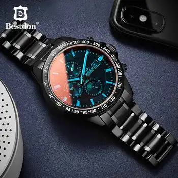 Don Militar Relógio Mecânico Dos Homens Sapphire Crystal À Prova D'Água Automática De Esportes Relógios De Homem, Marca De Luxo Relógio Masculino