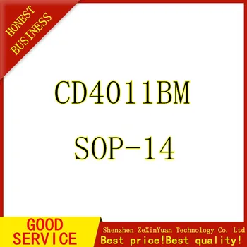 200pcs/monte CD4011BM SOP-14 IC CD4011