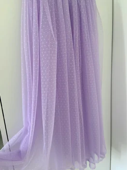 5 metros de Bolinhas de Malha, Tule Tecido de Alta Qualidade Vestido de Noiva Decoração de Casamento Tecido Líquido de 30 cores