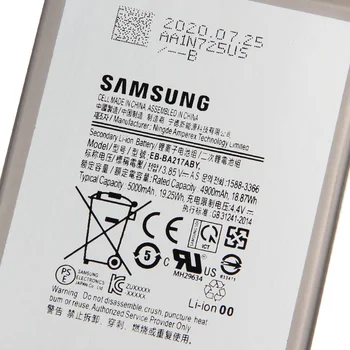 Original Bateria do Telefone EB-BA217ABY para Samsung Galaxy A21s Substituição de Bateria de 5000mAh CN(Origem) Batterie De Rechange