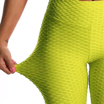 2019 Empurre-A Para Cima De Calças De Yoga Fitness Esportes Leggings Esportes Leggings Feminino Executando Calças De Cintura Alta Yoga Apertadas Calças Esportivas