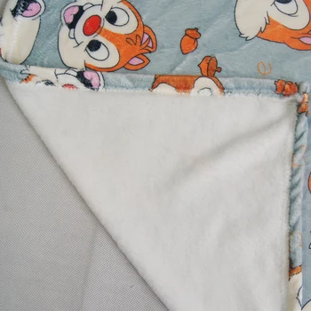 Chip Esquilo Rato de Minnie do Mickey Super Macio Cobertor de Flanela Jogar 70x100cm para Bebê Meninas Meninos ou Gato de Estimação Cachorro na Cama Berço