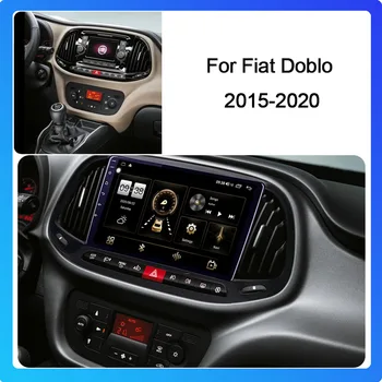 COHO Para Fiat Doblo-2020 Android 10.0 Octa Core 6+128G Car Multimedia Player Estéreo do Receptor de Rádio, Ventilador de Refrigeração