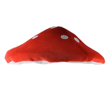Vermelho bonito Chapéu de Cogumelo Toad Chapéu de Cogumelo Festa a Fantasia Engraçada Decoração do Chapéu de Aniversário Sala de Berçário Decoração de Natal de Decoração para Crianças