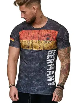 Alemanha Bandeira Camisas Camisas de Futebol alemão Jersey T-Shirt,parte superior de Qualidade Respirável Sportwear Iptv alemã T-shirt