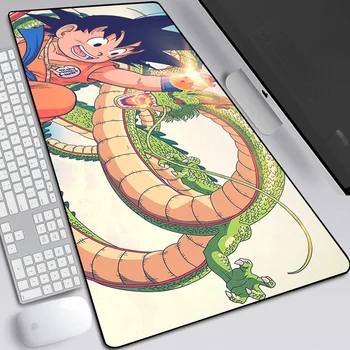 Goku Cartoon Anime Mouse Pad Jogo De Console Teclado De Computador Tabela De Almofada Grande Gaming Mouse Pad De Alta Qualidade Mouse Pad Wirel