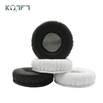 KQTFT 1 Par de Substituição de Almofadas para o Sennheiser HD25-1 II HD25SP 25SP-II No Ouvido intra-Auricular Protecções de Earmuff Capa de Almofada Copos