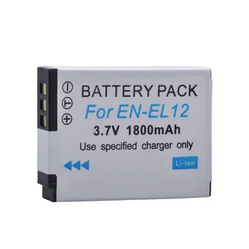 4pcs EN-EL12 Bateria ENEL12 PT EL12 Li-ion Batteria para Nikon CoolPix S610 S610c S620 S630 S710 S1000pj P300 P310 P330 S6200