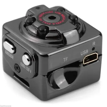 Mini Cam WIFI Câmera SQ8 Visão PLENA Noite Shell Impermeável Sensor CMOS Gravador de câmara de vídeo DV pequena câmera