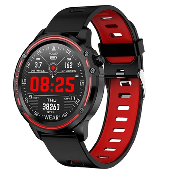 L8 Smart Watch Homens Ip68 Impermeável, de Modo Inteligente, Relógio com Ecg Ppg Pressão Arterial frequência Cardíaca Esportes Fitness Relógios