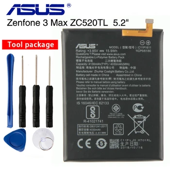 Original Asus C11P1611 Bateria Para ASUS Zenfone Máximo de 3 ZC520TL ZB570TL X018DC 4030mAh