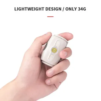Naturehike Camping Lanterna Mini USB Recarregável LED Lâmpada de Cabeça Corporal de Movimento Sensor de Farol Lanterna Execução Antitranspirant