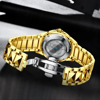 LIGE Mens Mecânico Automático Relógios de Marca de Luxo de Negócios do Aço de Tungstênio Impermeável relógio de Pulso de Moda masculina Relógio reloj hombre