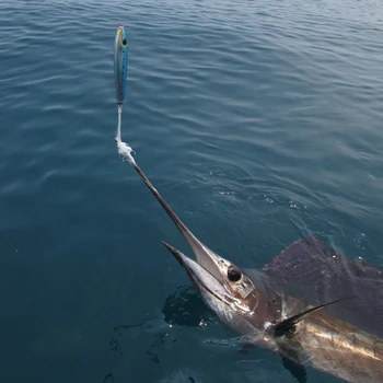 PE rabo de peixe-vela atrair a força extra PE fibra usada apenas para o sailfish popper atrair acessórios de 50 cm ou 55 cm