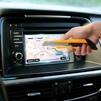 Carro GPS de Navegação de Tela de Vidro em Aço Película de Proteção Para Toyota RAV4 Chevrolet Cruze Kia Sportage Peugeot 308 408 508 208