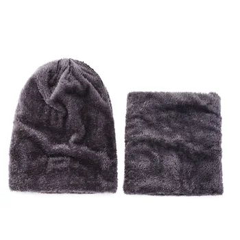 Moda outono inverno de lã, chapéus dos homens exterior andar mais de veludo quente malha chapéus das mulheres frio-a prova de caps pai-filho caps