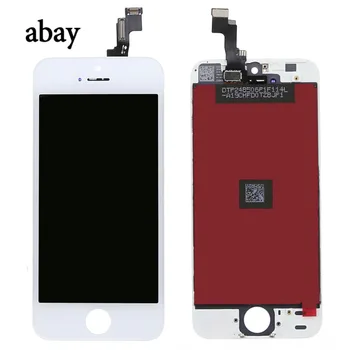 A1457 A1528 A1518 de Tela Para o iPhone 5S Display LCD para iPhone 5s Digitador da Tela de Toque Substituição do conjunto de LCD de 5 anos do Painel de Toque