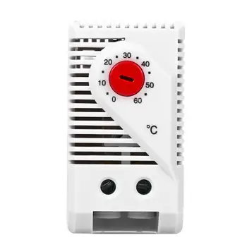 Mecânica Termostato De Medição De Casa Ligue Controlador De Temperatura Do Aquecedor Gabinete Compacto Mini Termostato 0-60℃