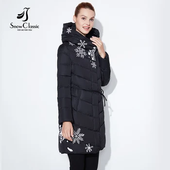 Snowclassic 2018 Primavera e no Outono, as Mulheres do Algodão Impresso Top Coat com a Moda Quente e Respirável Boné Chapéu Cinto Jaqueta 17227